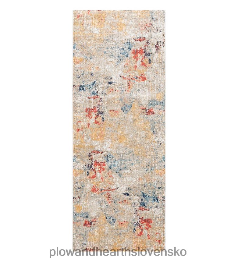 Plow & Hearth interiérový/vonkajší penelope akvarelový koberec 6P208P1426 domáce potreby