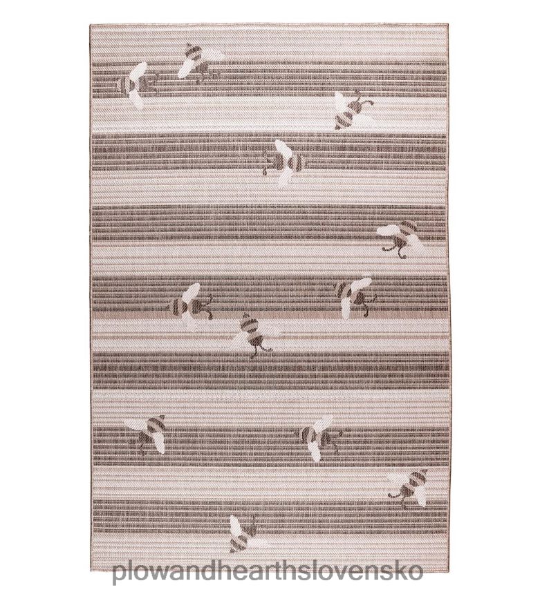 Plow & Hearth interiérový/vonkajší polypropylénový koberec pre včely medonosné 6P208P1341 domáce potreby