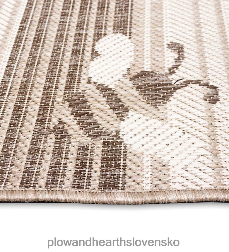 Plow & Hearth interiérový/vonkajší polypropylénový koberec pre včely medonosné 6P208P1341 domáce potreby