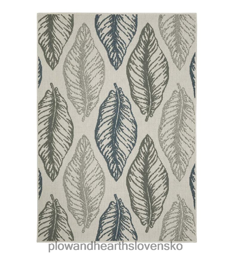 Plow & Hearth interiérový / vonkajší polypropylénový koberec york leaves 6P208P1457 domáce potreby