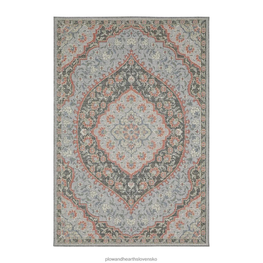 Plow & Hearth vintage polypropylénový koberec pre vnútorné a vonkajšie ohyby rieky 6P208P1407 domáce potreby