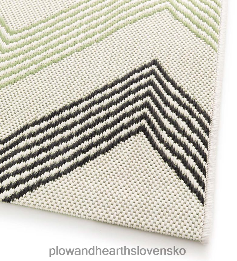 Plow & Hearth vnútorný/vonkajší široký koberec, 5' x 8' - hnedý 6P208P1437 domáce potreby