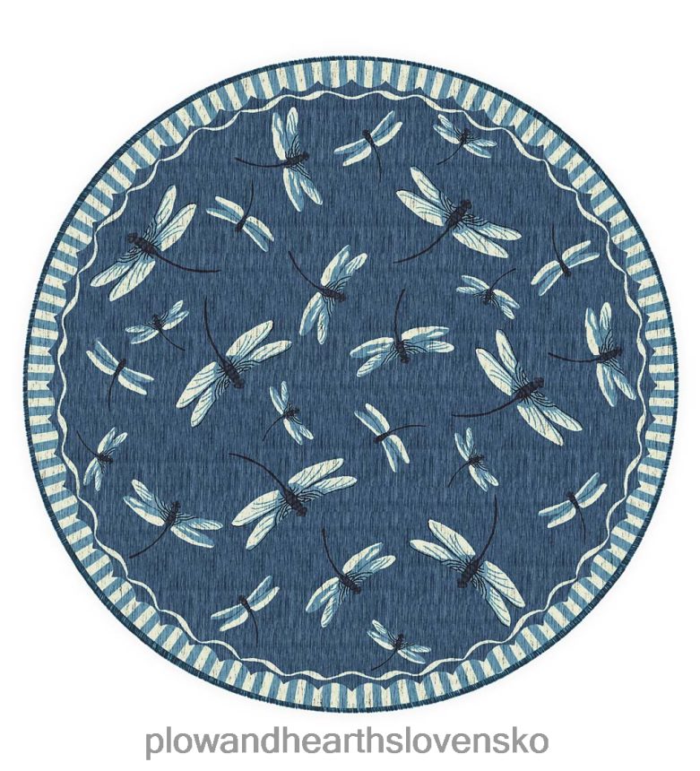 Plow & Hearth vnútorný/vonkajší koberec vážka 6P208P1361 domáce potreby