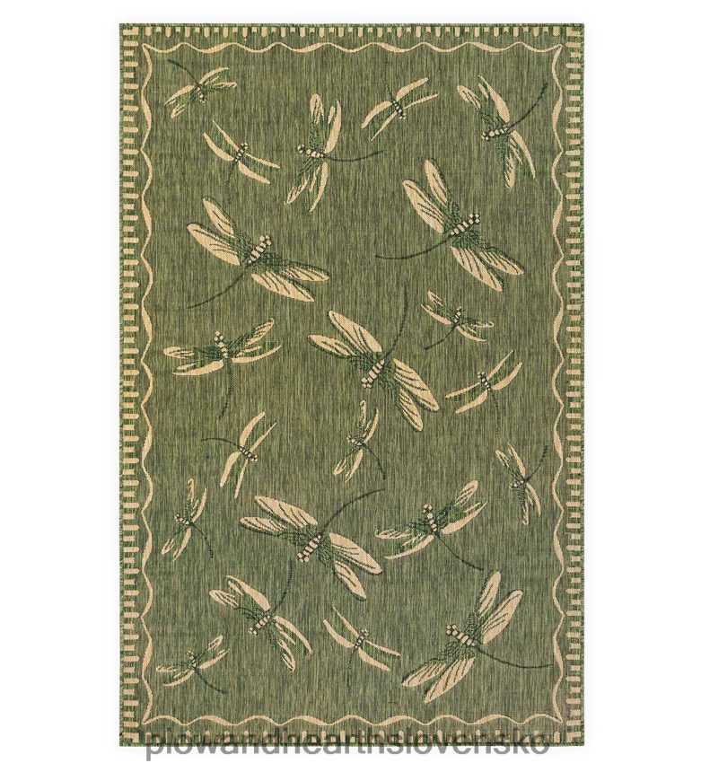 Plow & Hearth vnútorný/vonkajší koberec vážka 6P208P1361 domáce potreby