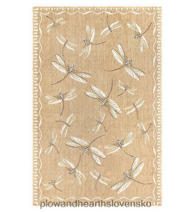 Plow & Hearth vnútorný/vonkajší koberec vážka 6P208P1361 domáce potreby