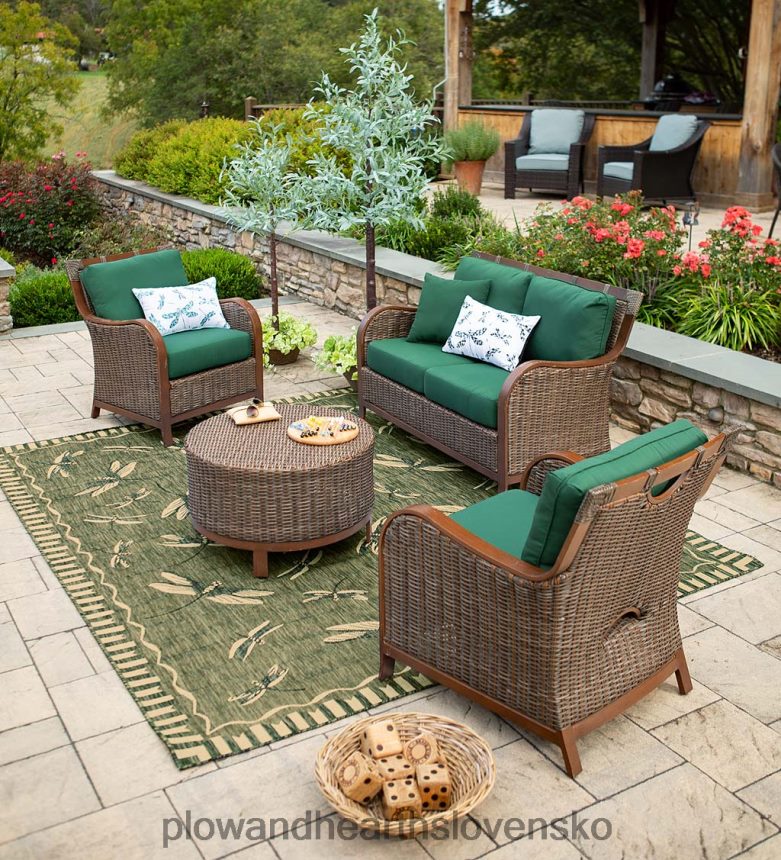 Plow & Hearth vnútorný/vonkajší koberec vážka 6P208P1361 domáce potreby