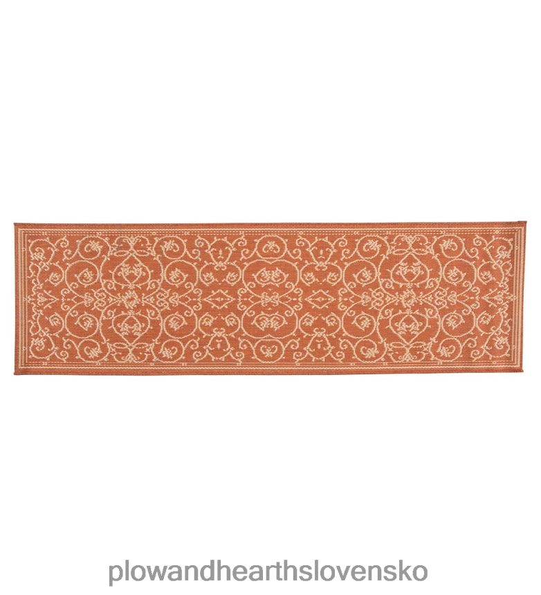 Plow & Hearth vnútorný/vonkajší koberec veranda scroll 6P208P1274 domáce potreby