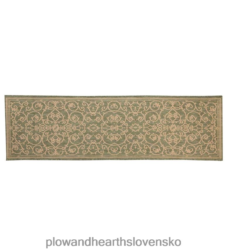 Plow & Hearth vnútorný/vonkajší koberec veranda scroll 6P208P1274 domáce potreby