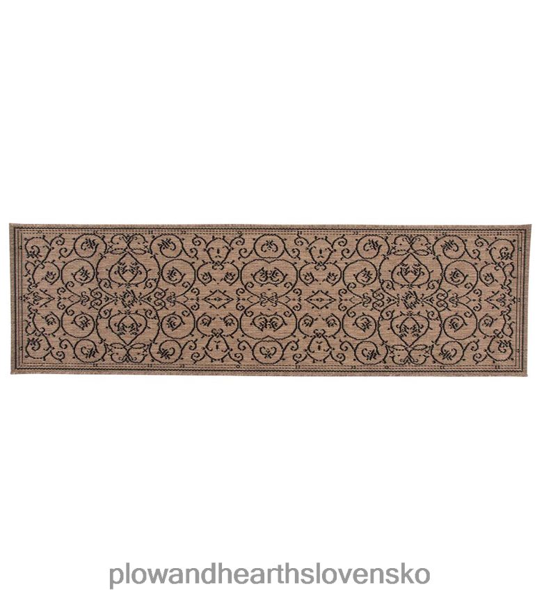 Plow & Hearth vnútorný/vonkajší koberec veranda scroll 6P208P1274 domáce potreby