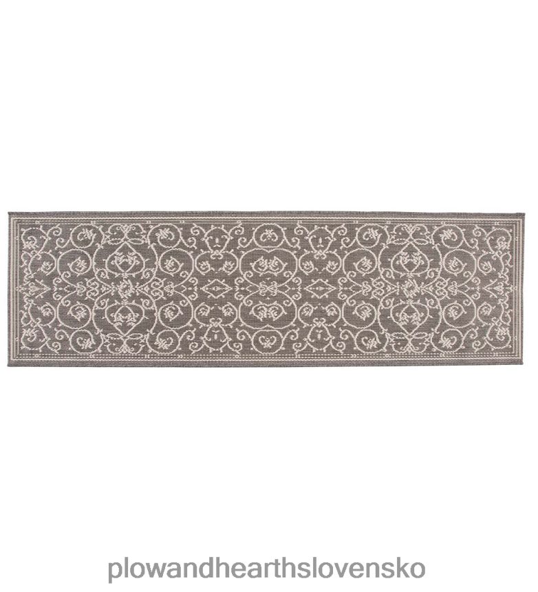 Plow & Hearth vnútorný/vonkajší koberec veranda scroll 6P208P1274 domáce potreby
