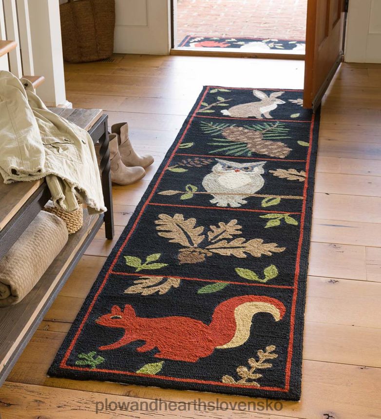 Plow & Hearth vnútorný/vonkajší lesný bežec 6P208P1279 domáce potreby