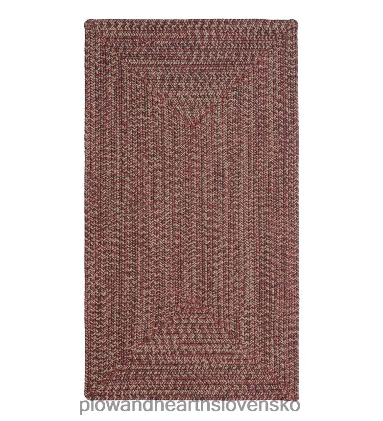 Plow & Hearth vnútorný/vonkajší obdĺžnikový pletený polypropylénový koberec z borovice creek 6P208P1304 domáce potreby