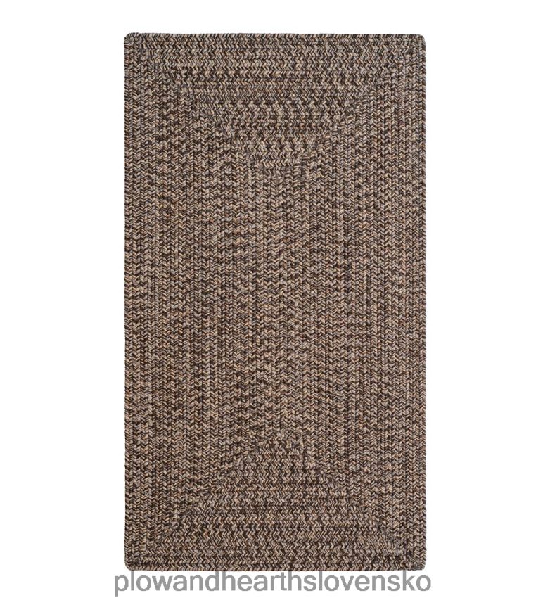 Plow & Hearth vnútorný/vonkajší obdĺžnikový pletený polypropylénový koberec z borovice creek 6P208P1304 domáce potreby