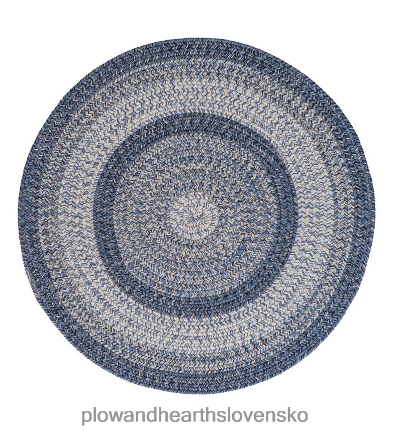 Plow & Hearth vnútorný/vonkajší oválny polypropylénový spletený drevený koberček 6P208P1355 domáce potreby
