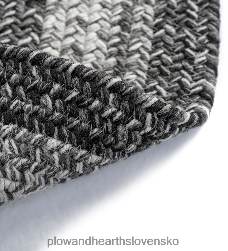 Plow & Hearth vnútorný/vonkajší oválny polypropylénový spletený drevený koberček 6P208P1355 domáce potreby