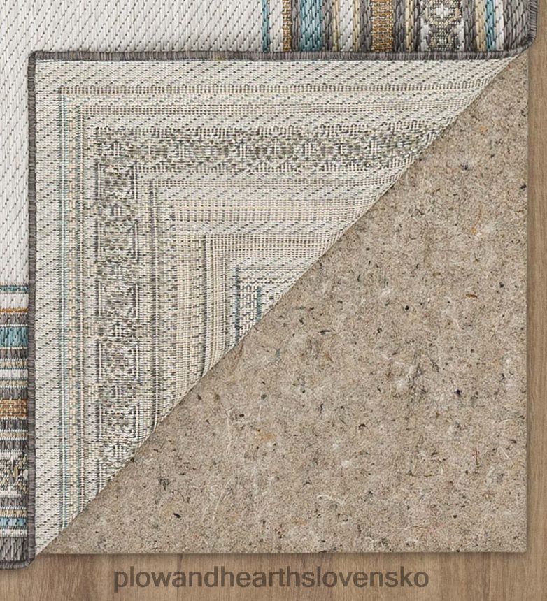 Plow & Hearth vnútorný/vonkajší polypropylénový koberec la grange border 6P208P1354 domáce potreby