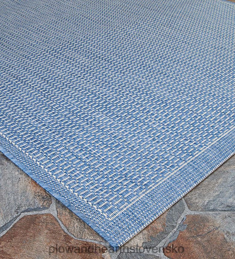 Plow & Hearth vnútorný/vonkajší polypropylénový koberec s textúrou verandy, behúň 2'3