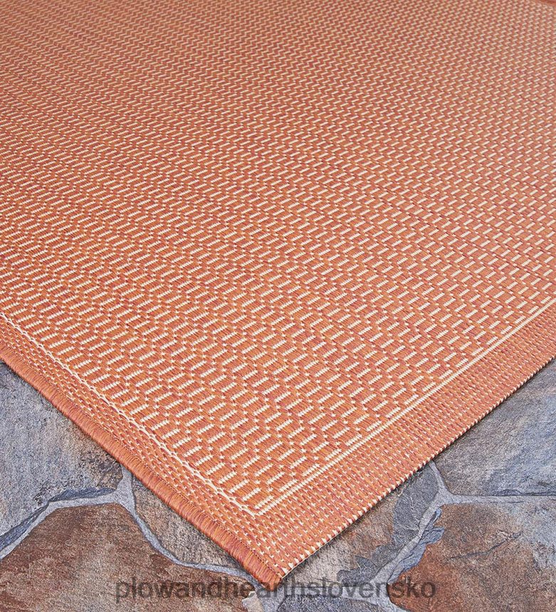 Plow & Hearth vnútorný/vonkajší polypropylénový koberec s textúrou verandy, behúň 2'3