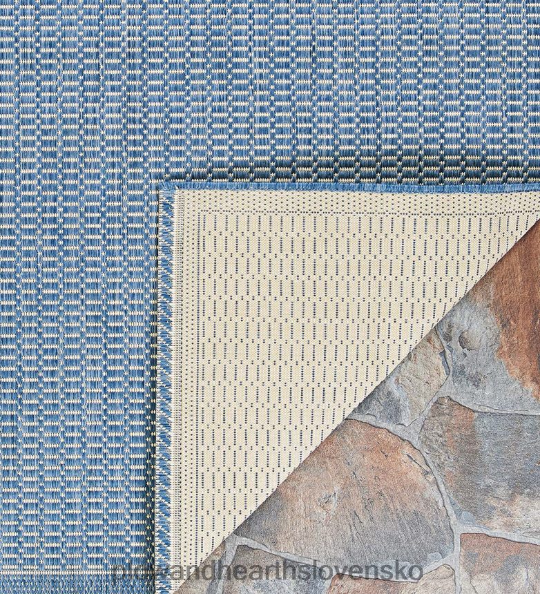 Plow & Hearth vnútorný/vonkajší polypropylénový koberec s textúrou verandy, behúň 2'3