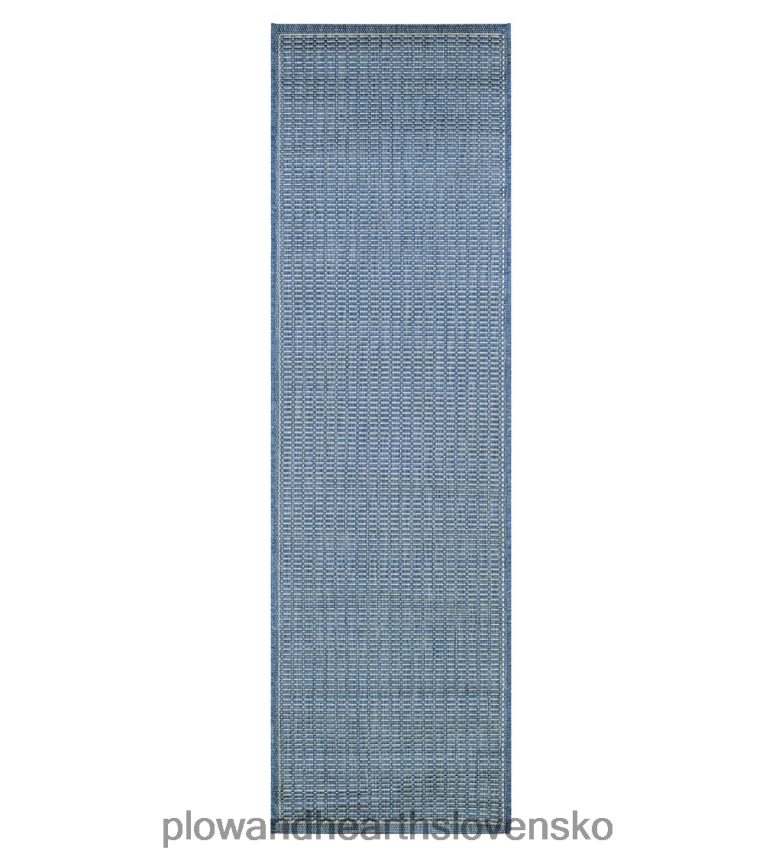 Plow & Hearth vnútorný/vonkajší polypropylénový koberec s textúrou verandy, behúň 2'3