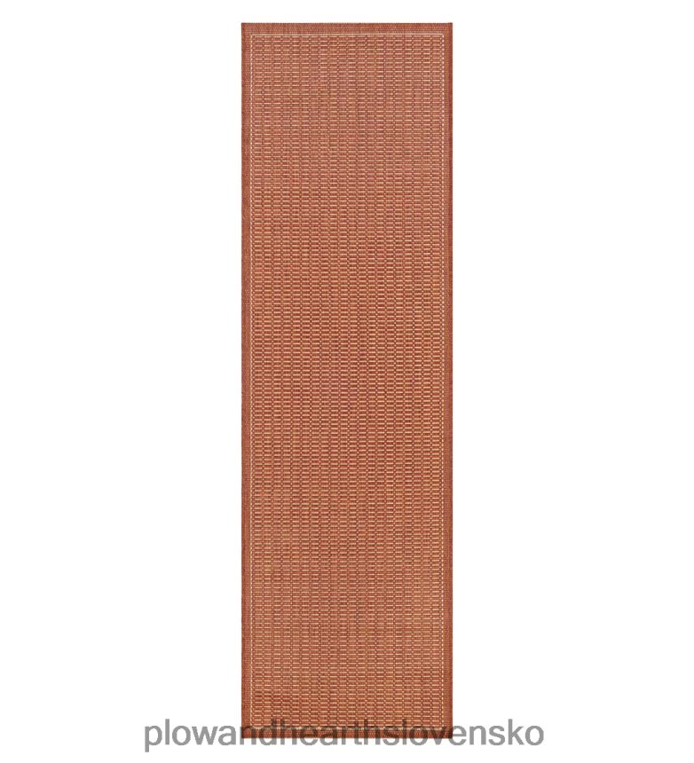 Plow & Hearth vnútorný/vonkajší polypropylénový koberec s textúrou verandy, behúň 2'3