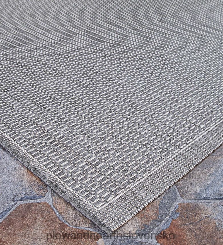 Plow & Hearth vnútorný/vonkajší polypropylénový koberec s textúrou verandy, behúň 2'3