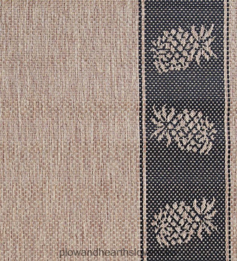Plow & Hearth vnútorný/vonkajší polypropylénový koberec veranda ananás 6P208P1441 domáce potreby