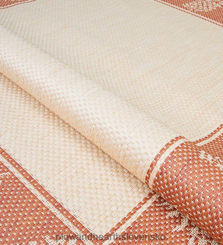 Plow & Hearth vnútorný/vonkajší polypropylénový koberec veranda ananás 6P208P1441 domáce potreby