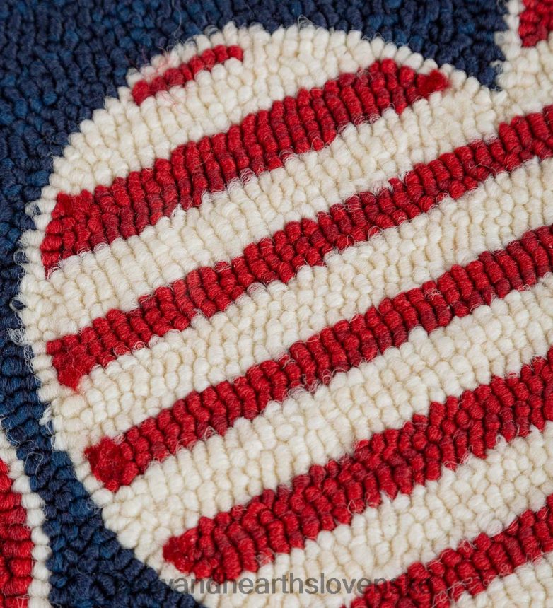 Plow & Hearth vnútorný / vonkajší pozemok, ktorý milujem polypropylénový koberec s háčikmi 6P208P1326 domáce potreby