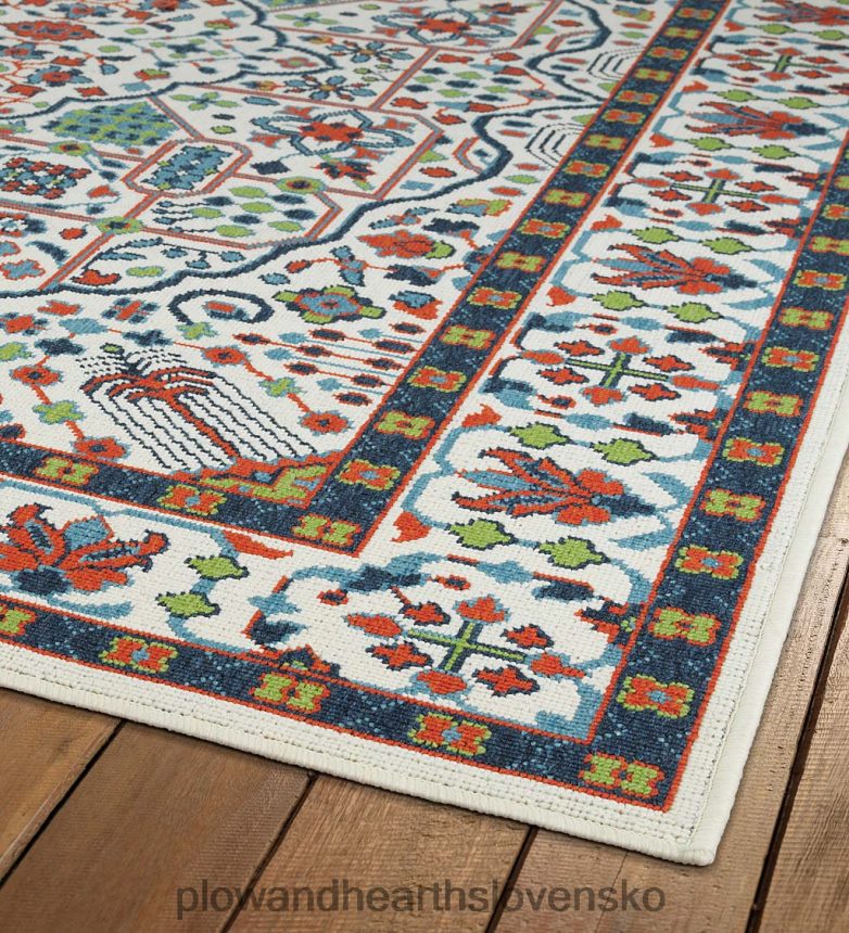 Plow & Hearth vnútorný/vonkajší tapisériový polypropylénový koberec brunswick 6P208P1375 domáce potreby