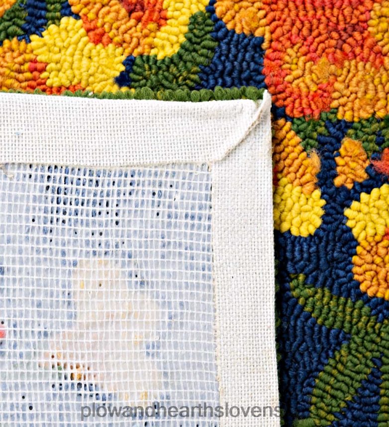 Plow & Hearth vnútorný/vonkajší trúbkový vinič s koberčekom z polypropylénového háku s háčikmi z kolibríka 6P208P1302 domáce potreby