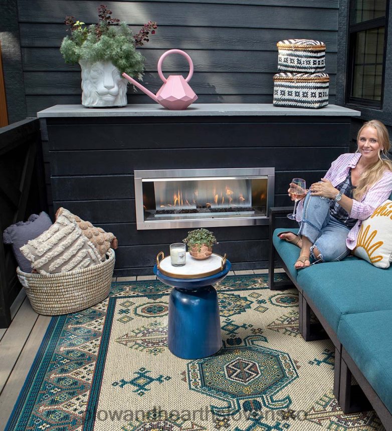 Plow & Hearth vnútorný/vonkajší veľký koberec jacksonville 6P208P1409 domáce potreby