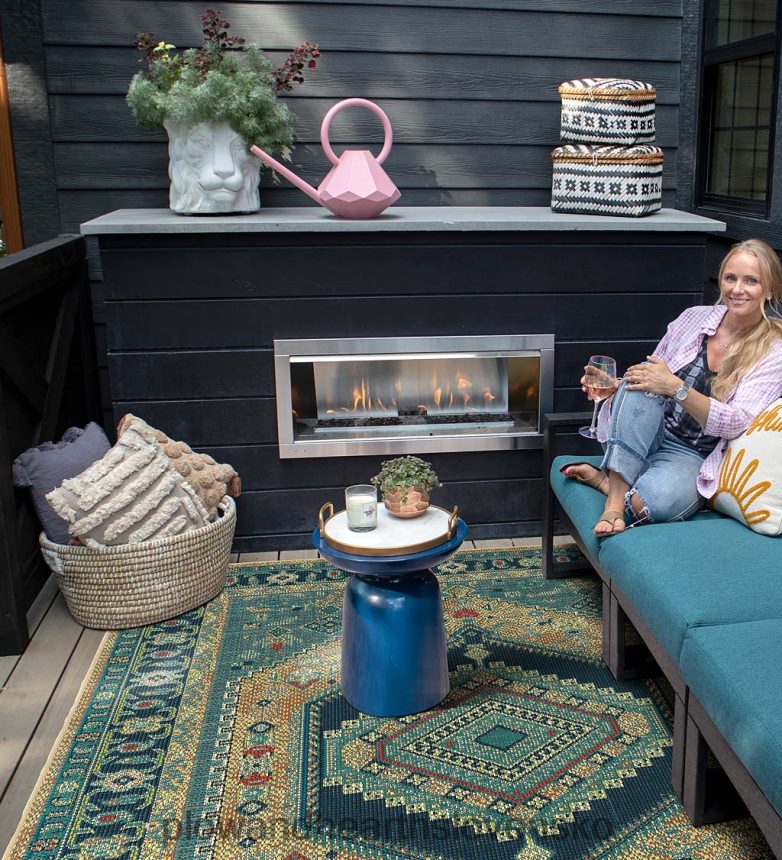 Plow & Hearth vnútorný/vonkajší veľký koberec pensacola 6P208P1456 domáce potreby