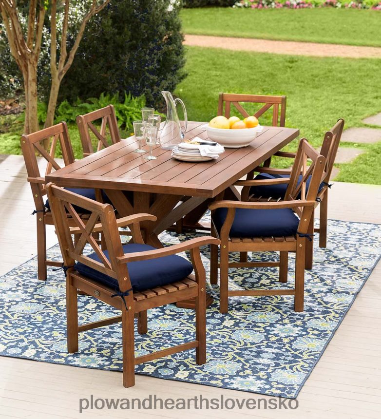 Plow & Hearth vnútorný/vonkajší záhradný polypropylénový koberec brunswick 6P208P1362 domáce potreby