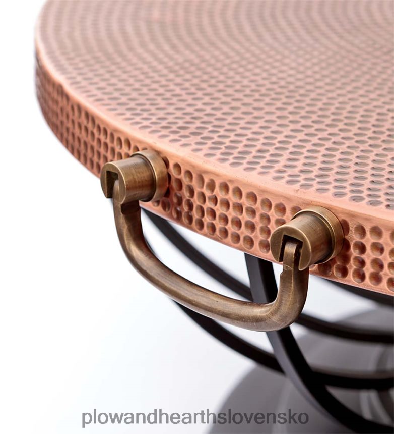 Plow & Hearth tepané medené ohnisko s vekom premení na stôl 6P208P1592 domáce potreby