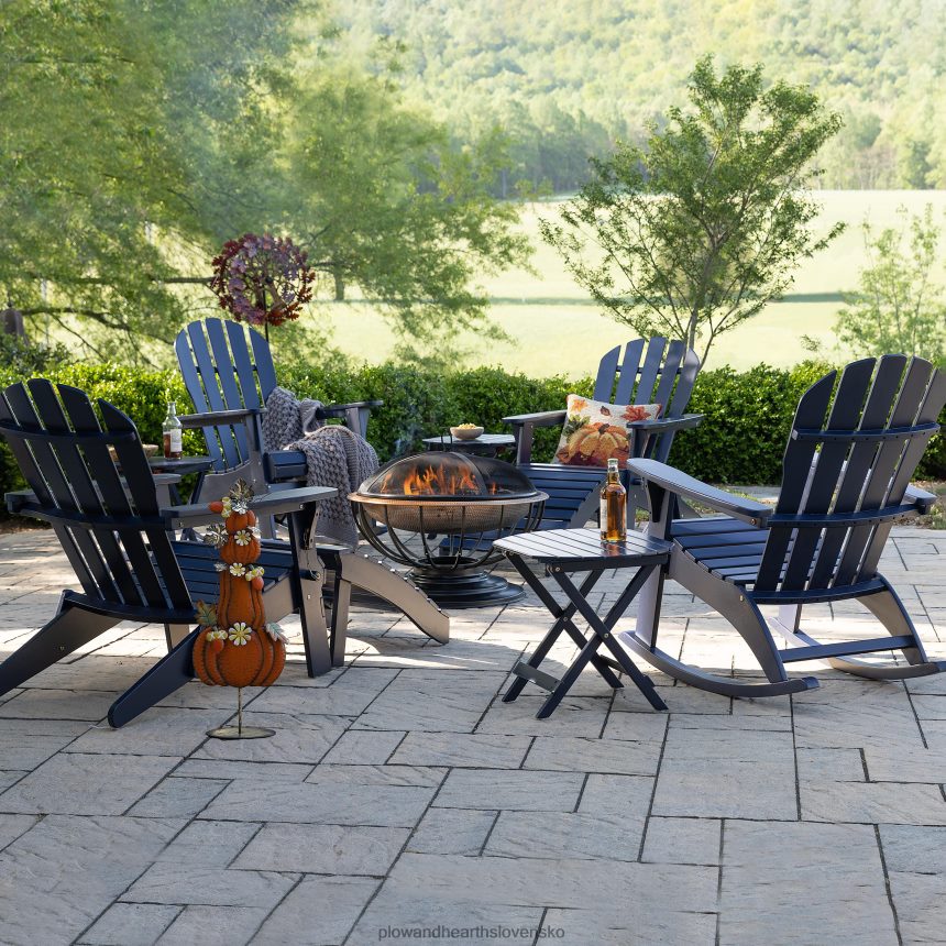 Plow & Hearth tepané medené ohnisko s vekom premení na stôl 6P208P1592 domáce potreby