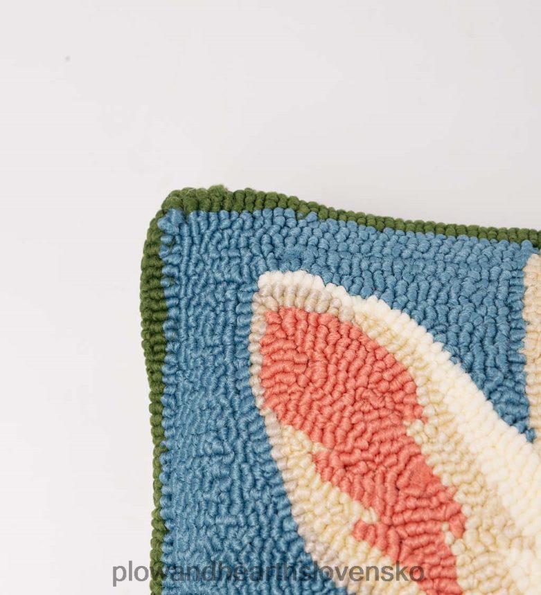 Plow & Hearth vnútorný/vonkajší hákový polypropylénový vankúš na hádzanie zajačika 6P208P1260 domáce potreby