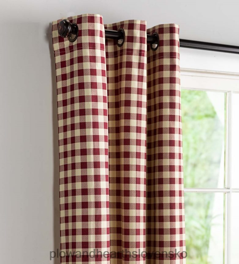 Plow & Hearth dvojširoký pár závesov s termologickým káblom, 84