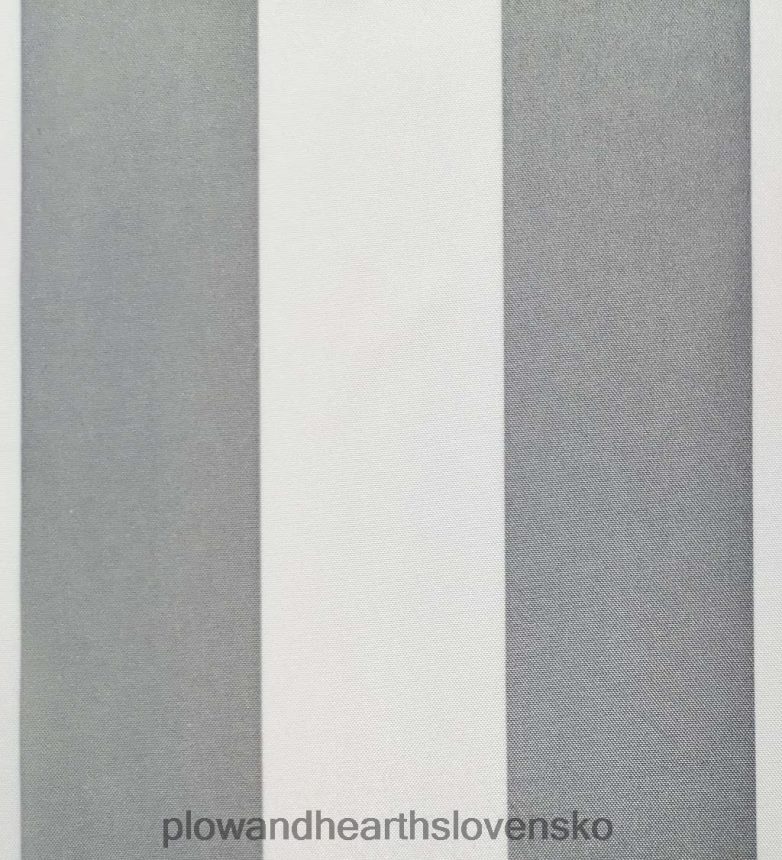 Plow & Hearth pruhované vonkajšie závesy s morskou krajinou 6P208P1471 domáce potreby