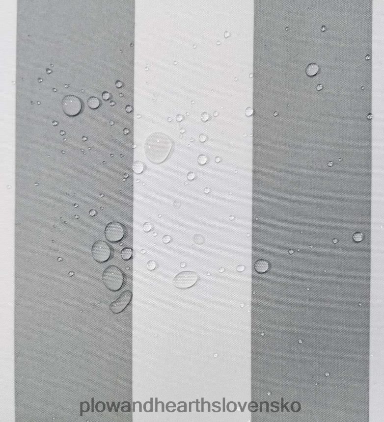 Plow & Hearth pruhované vonkajšie závesy s morskou krajinou 6P208P1471 domáce potreby