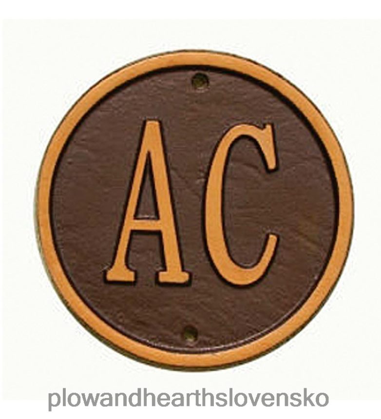 Plow & Hearth adresné plakety 6P208P716 dvor a záhrada