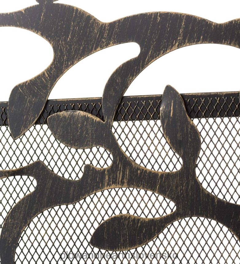 Plow & Hearth kovová oblúková samostatná záhradná brána s dizajnom stromu života 6P208P661 dvor a záhrada