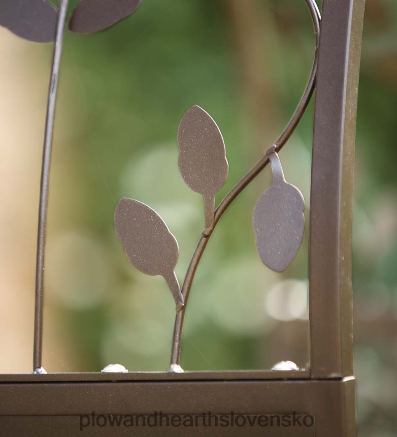 Plow & Hearth kovový oblúkový záhradný altánok s dizajnom stromu života 6P208P652 dvor a záhrada