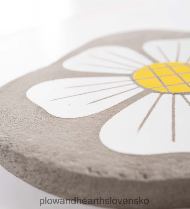 Plow & Hearth mozaikový odrazový mostík - žltý 6P208P691 dvor a záhrada