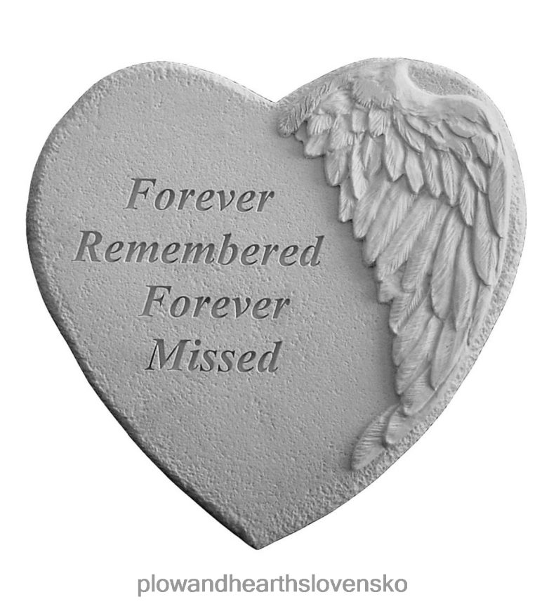 Plow & Hearth liaty kameň navždy zapamätaný záhradný kameň 6P208P699 dvor a záhrada