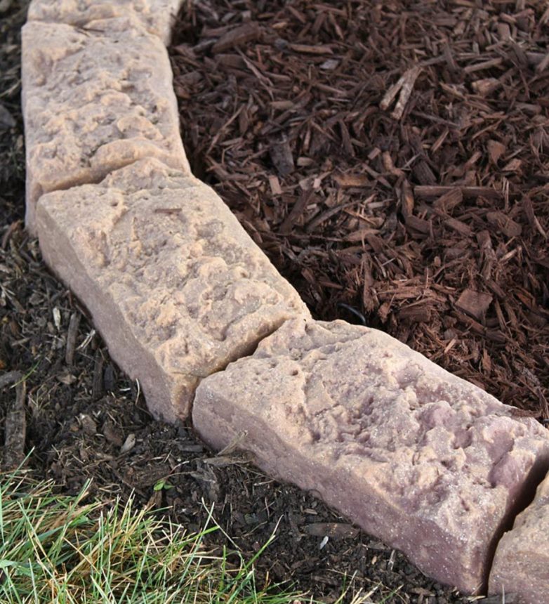 Plow & Hearth súprava na lemovanie skalných blokov - siena 6P208P732 dvor a záhrada