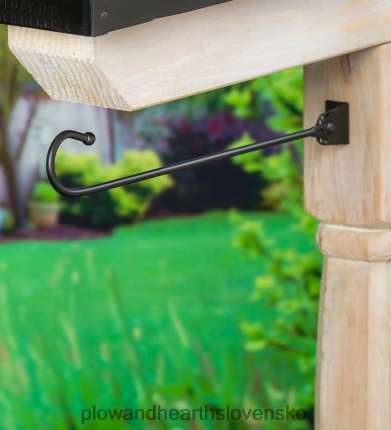 Plow & Hearth držiak poštovej schránky na záhradnú vlajku 6P208P645 dvor a záhrada