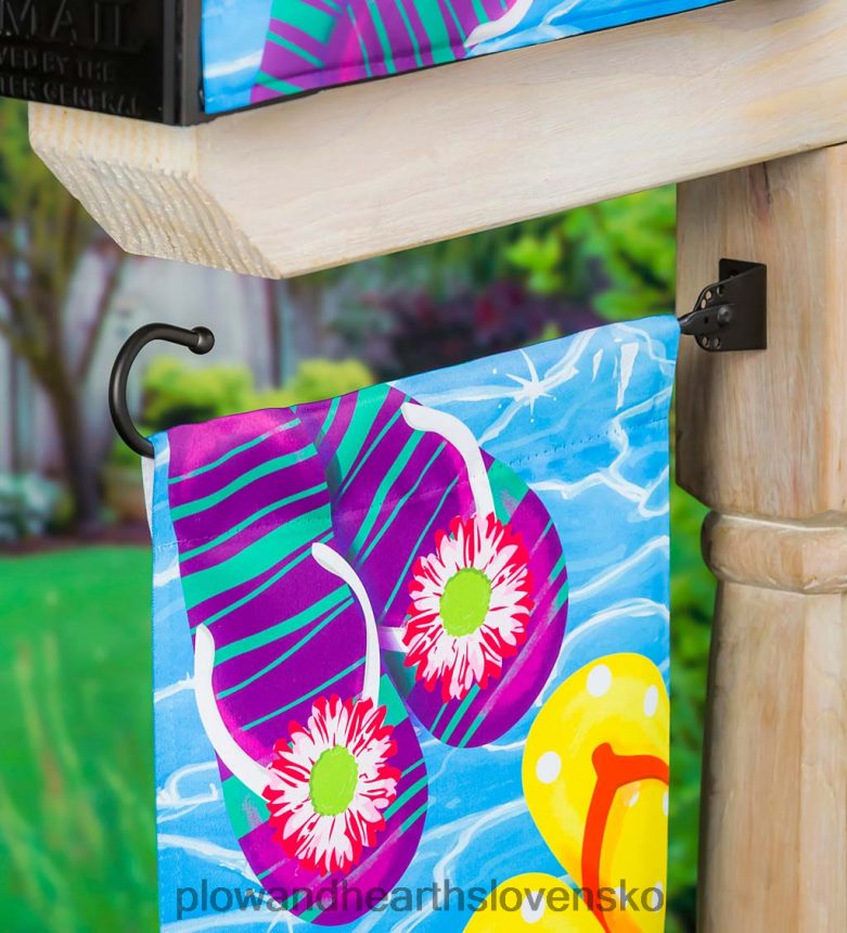 Plow & Hearth držiak poštovej schránky na záhradnú vlajku 6P208P645 dvor a záhrada