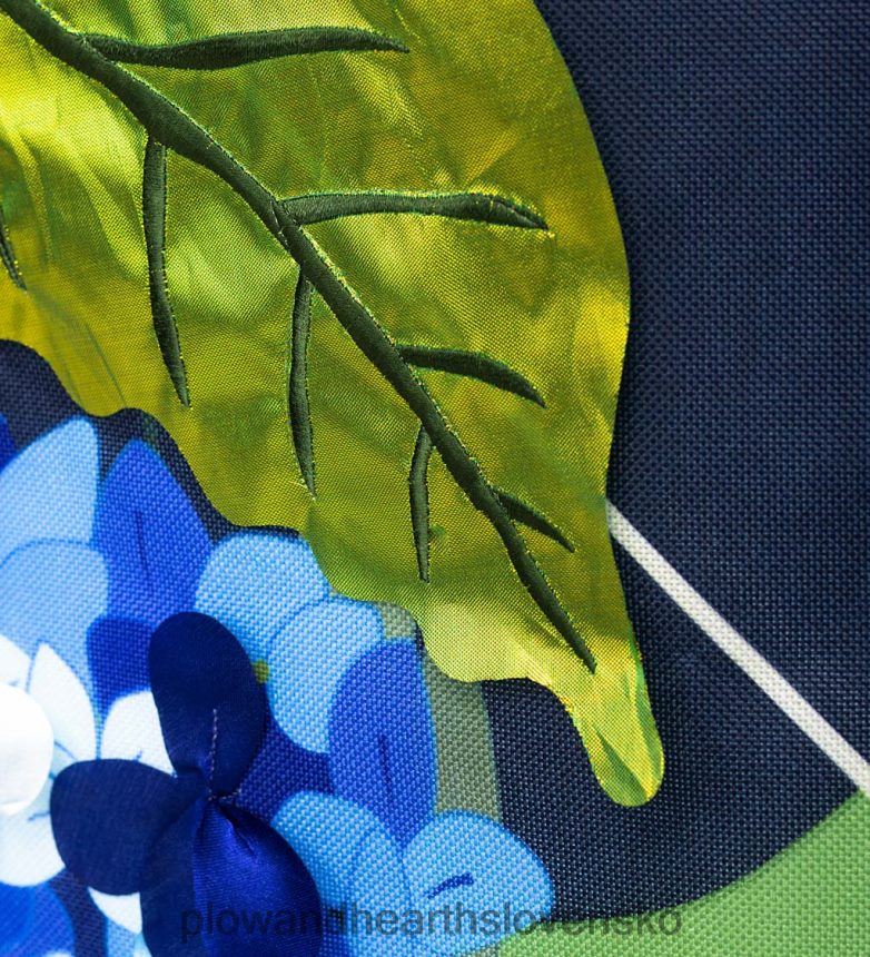 Plow & Hearth hortenzia uvítacia zástava majetku 6P208P624 dvor a záhrada