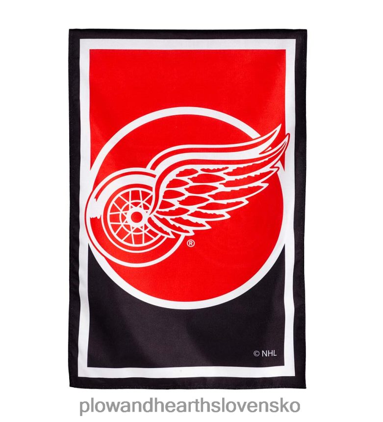 Plow & Hearth nhl hokejová vlajka - chicago blackhawks 6P208P631 dvor a záhrada